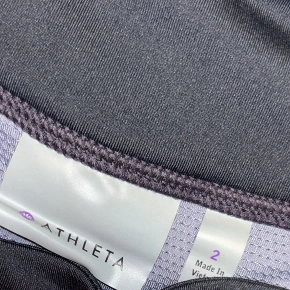 Athleta Black Skirt Tennis running pickleball 2 - Picture 6 of 6